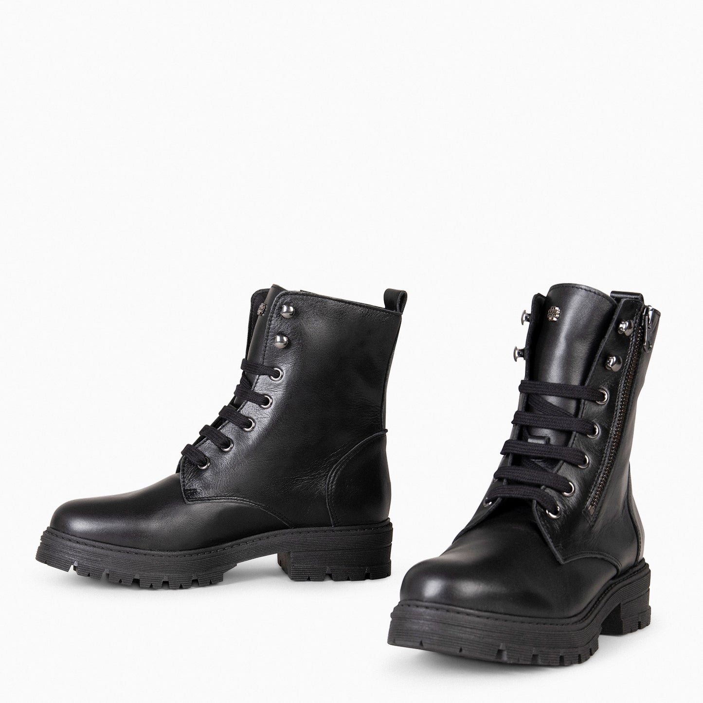 MILITAIRE – Bottes militaires NOIRES pour femmes