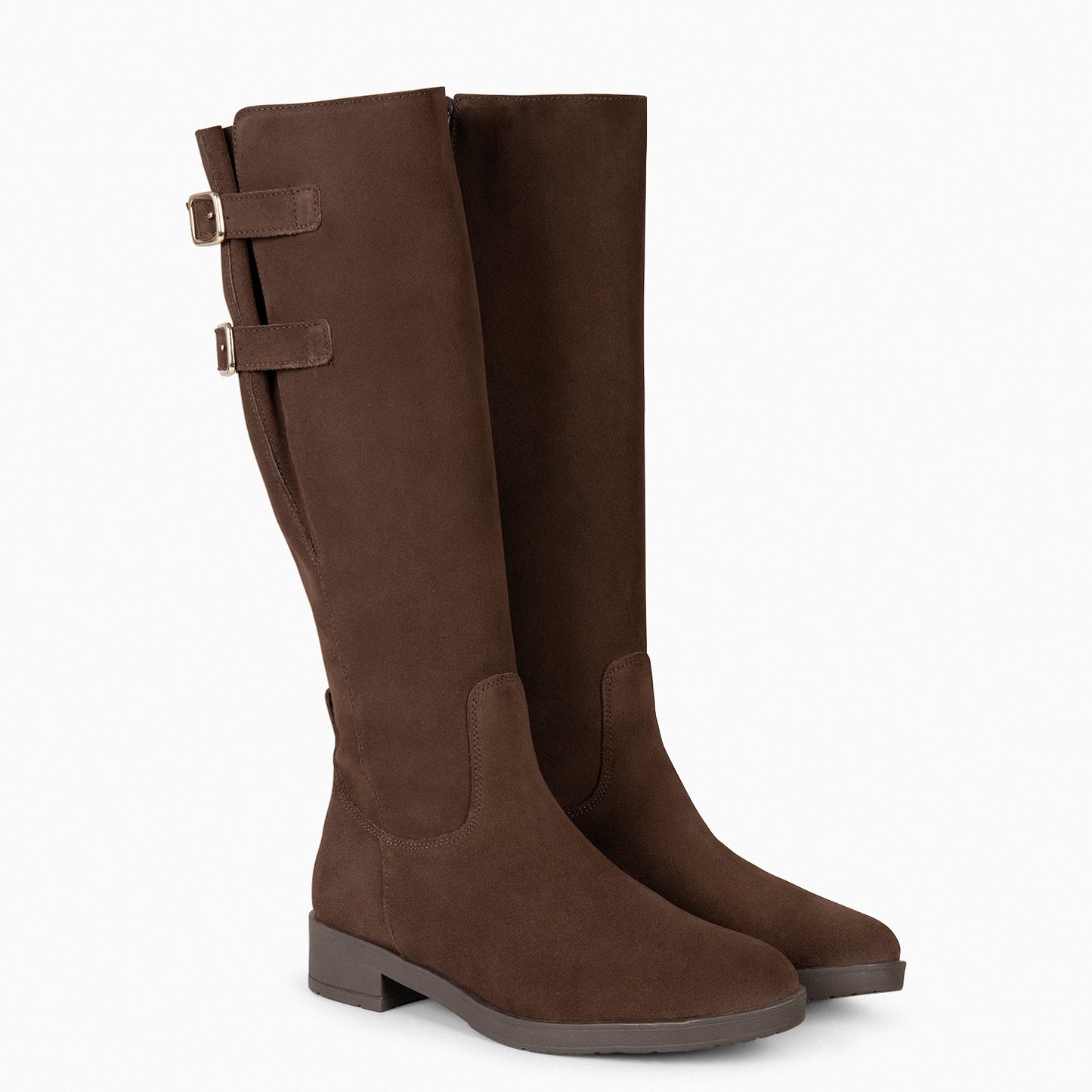 CORK - Bota alta para mujer MARRON