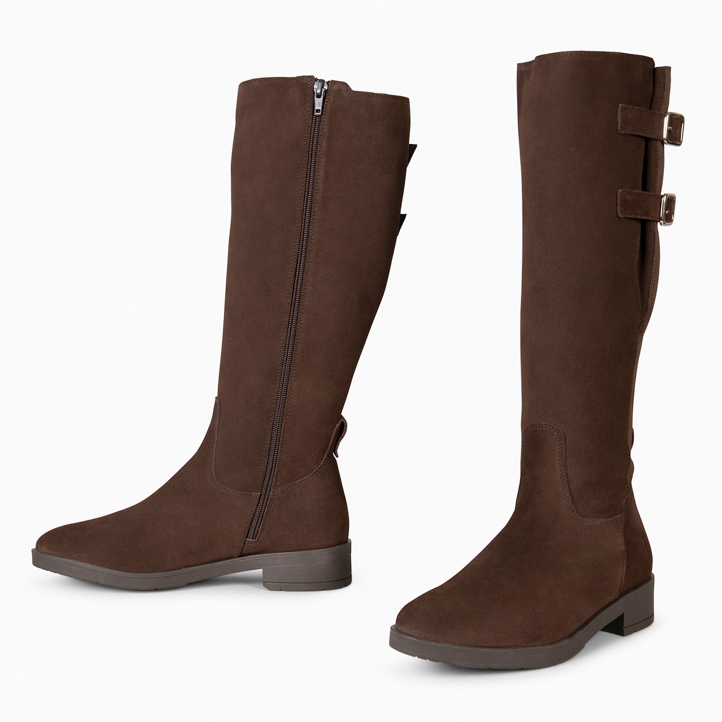 CORK - Bota alta para mujer MARRON