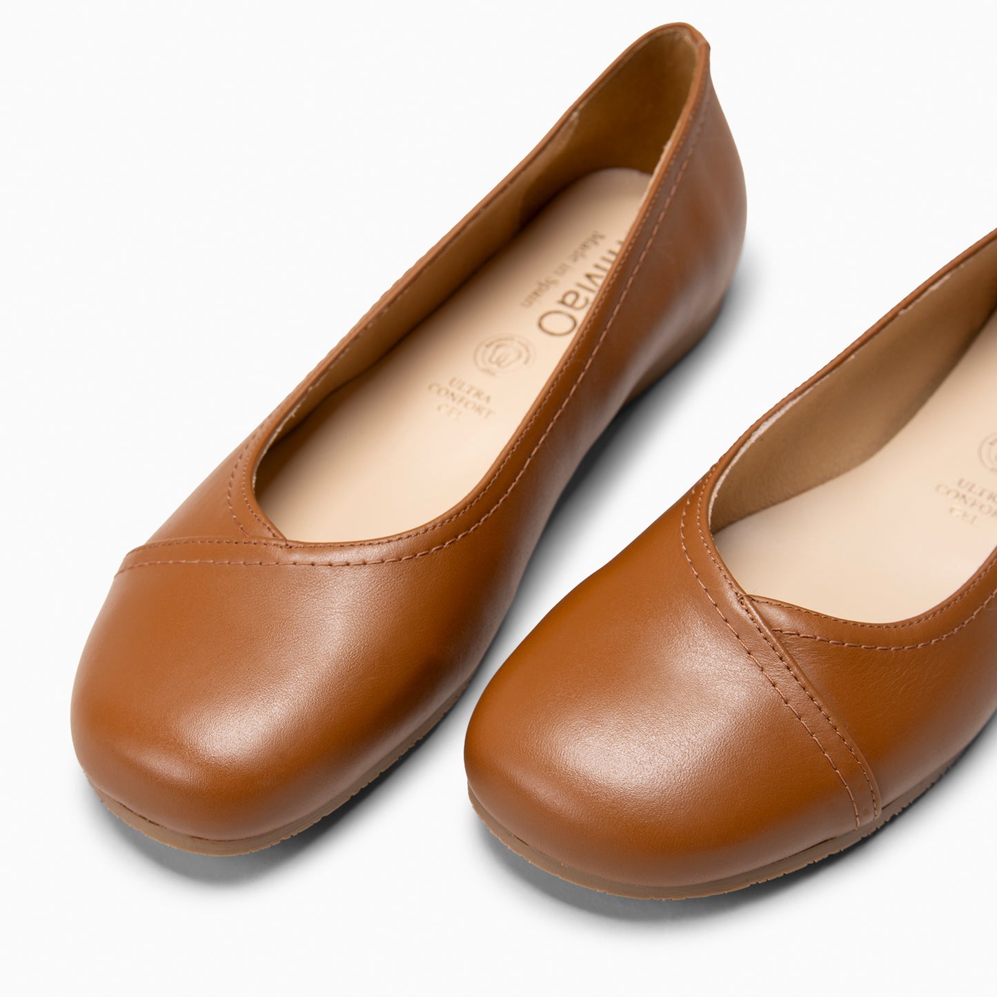 PLUMA - Bailarinas de Piel Baresoft CUERO