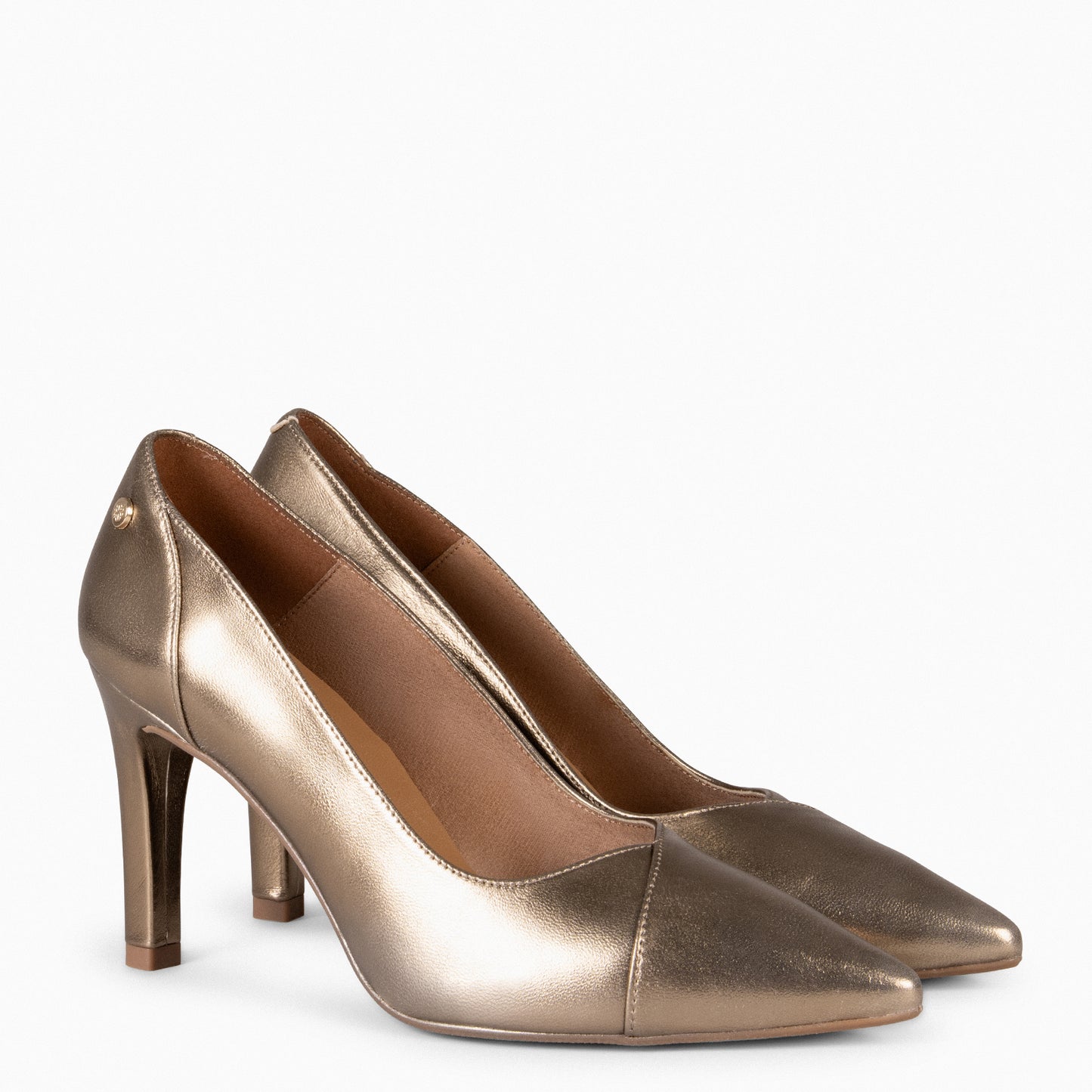 GLAM – Zapatos elegantes de tacón alto  ORO