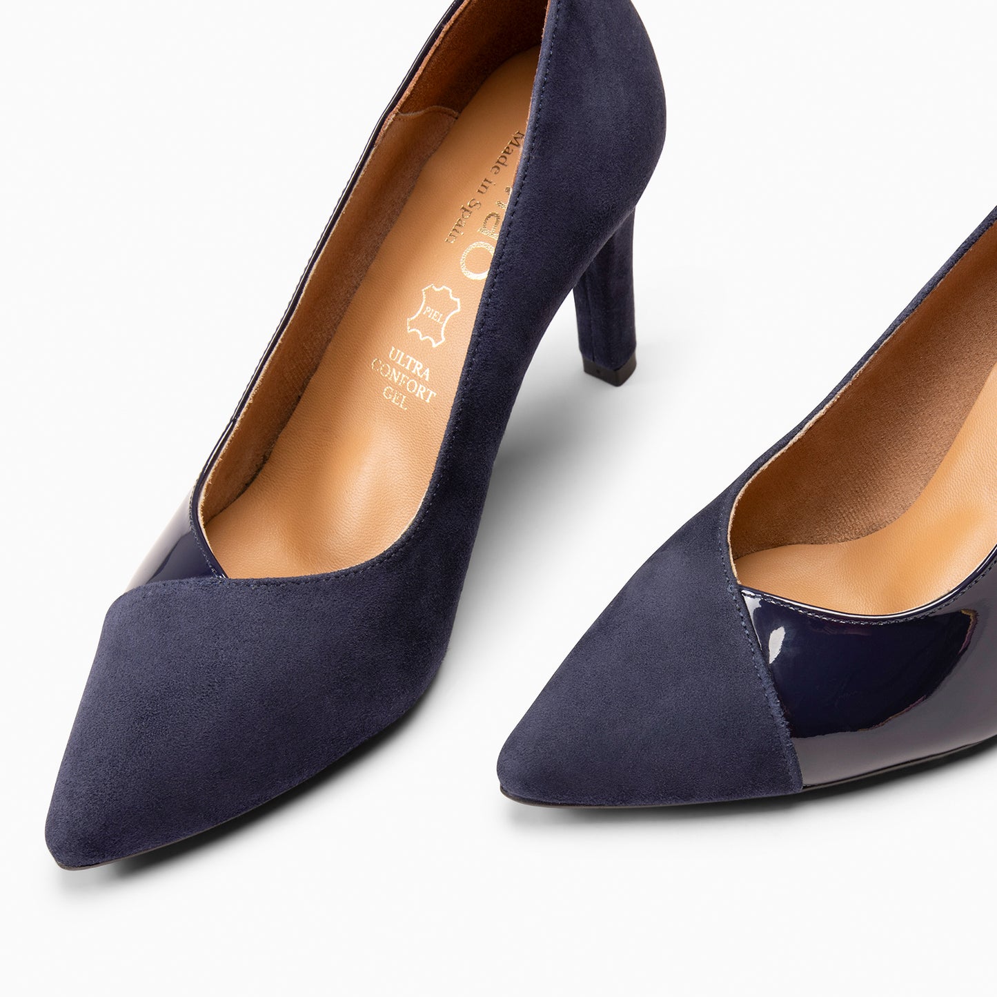 GLAM – Zapatos elegantes de tacón alto  MARINO