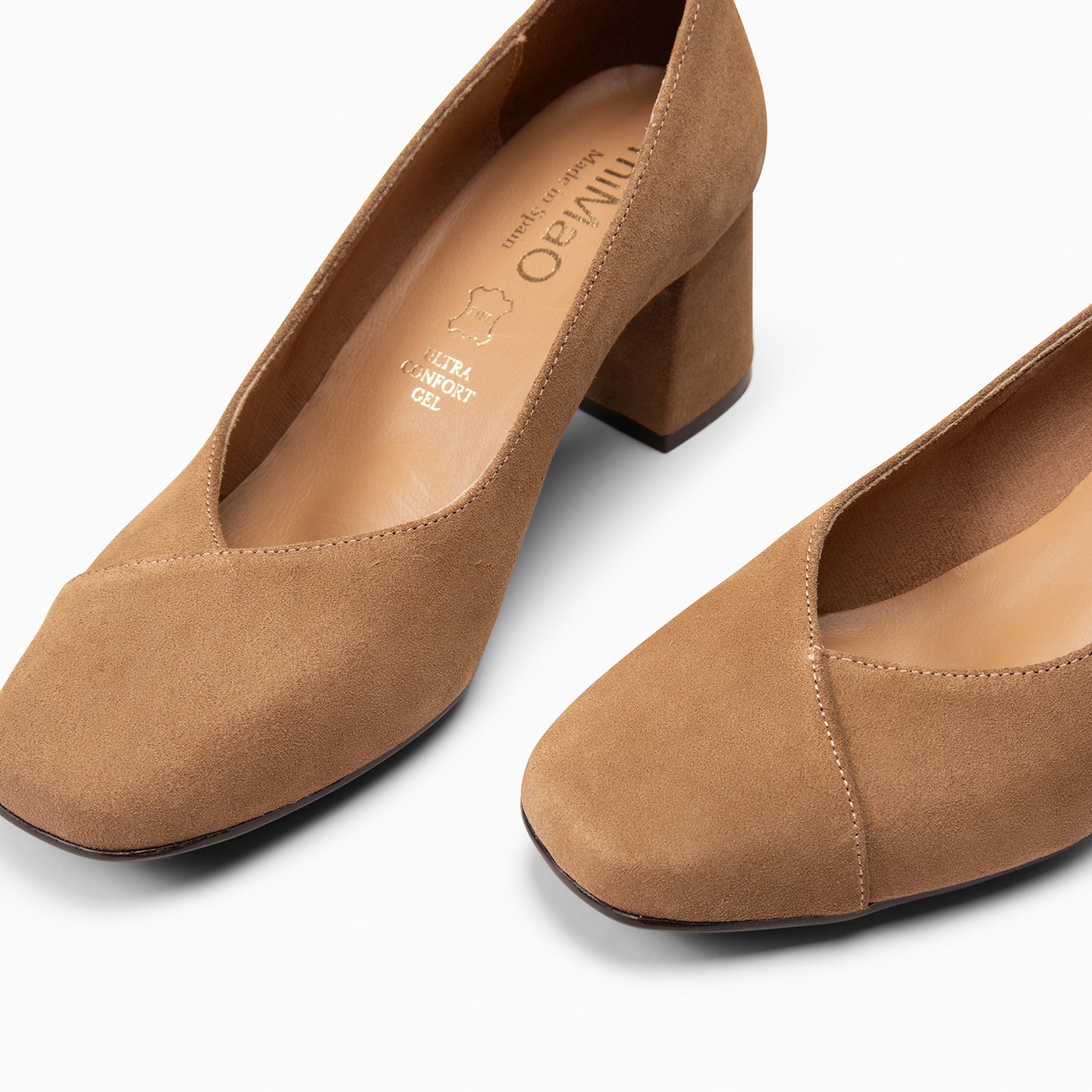 GABRIELA - Zapatos de tacón alto CAMEL