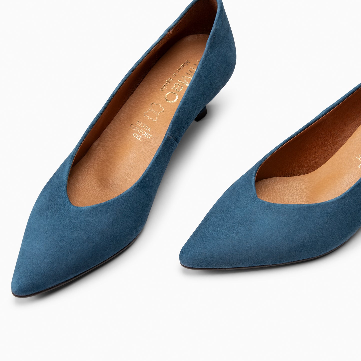 ESTHER  - Tacón chupete de mujer AZUL