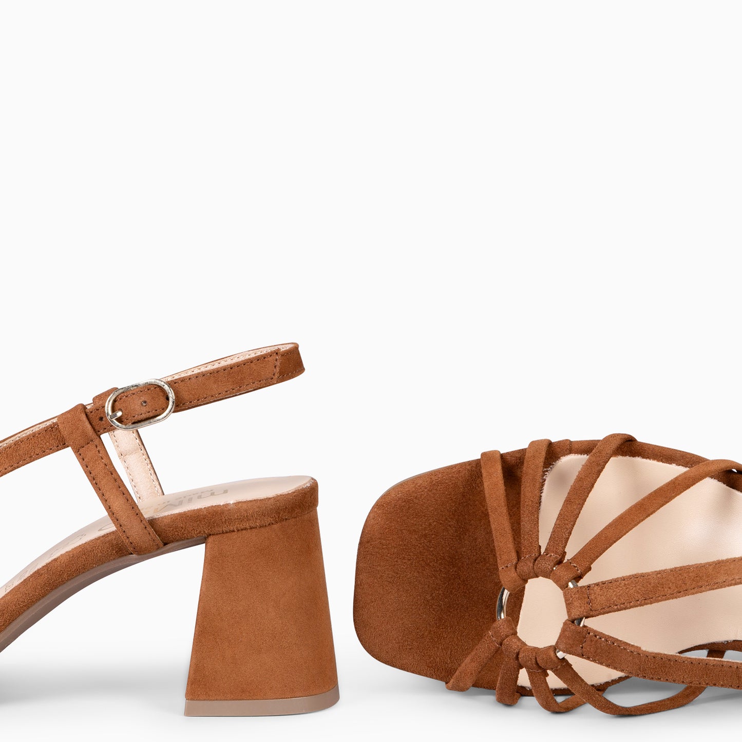 SOLEIL - Sandalias de tacón CAMEL