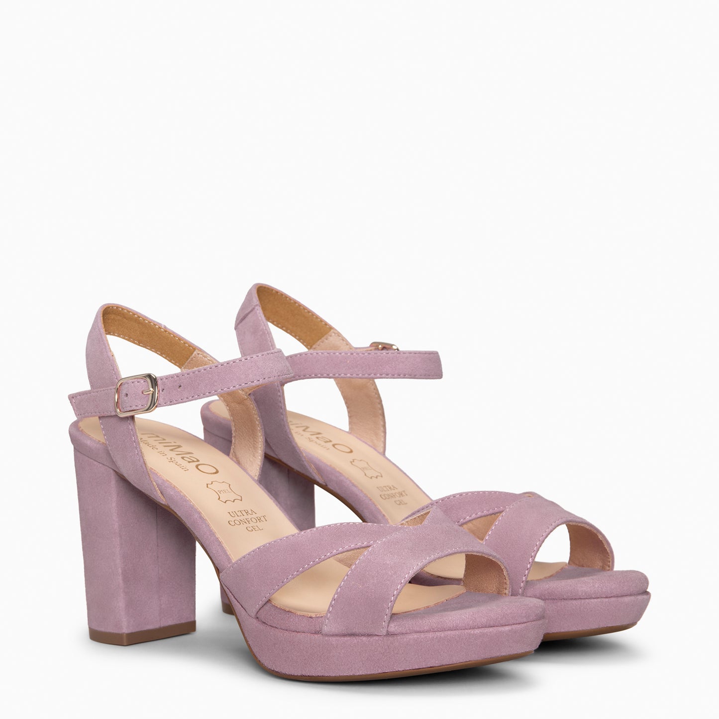 PARIS – Sandalias de fiesta con tacón alto y plataforma MALVA