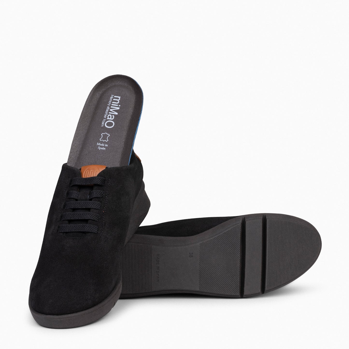 FLY – DEPORTIVO CON CUÑA  NEGRO