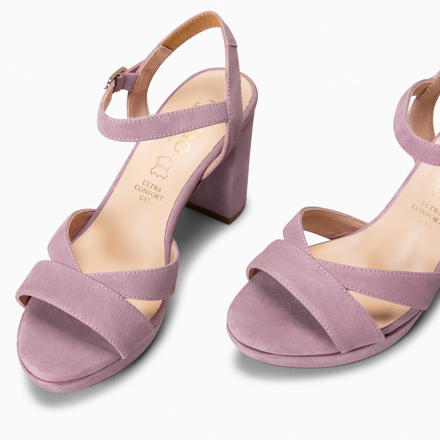 PARIS – Sandalias de fiesta con tacón alto y plataforma MALVA