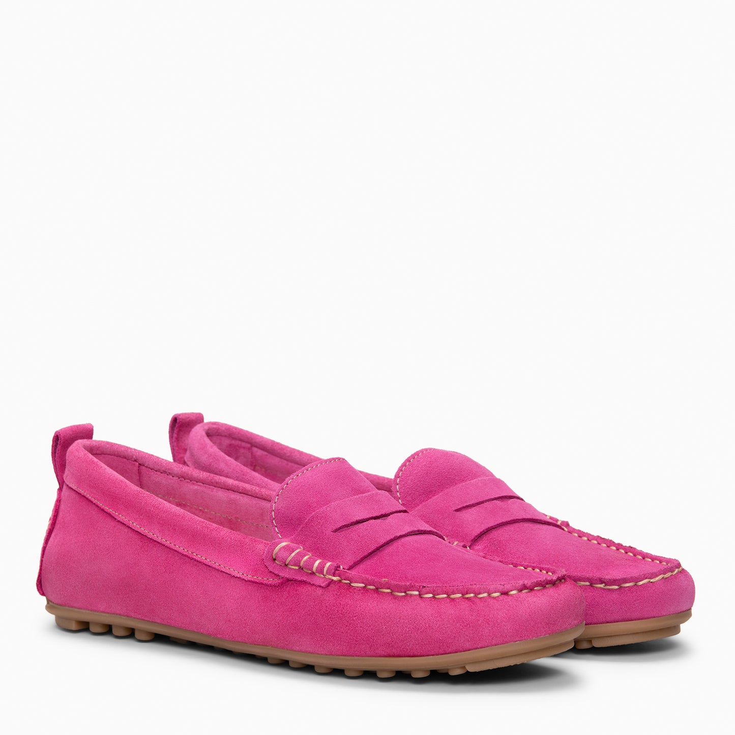 MONTEZ – Mocasín plano FUCSIA