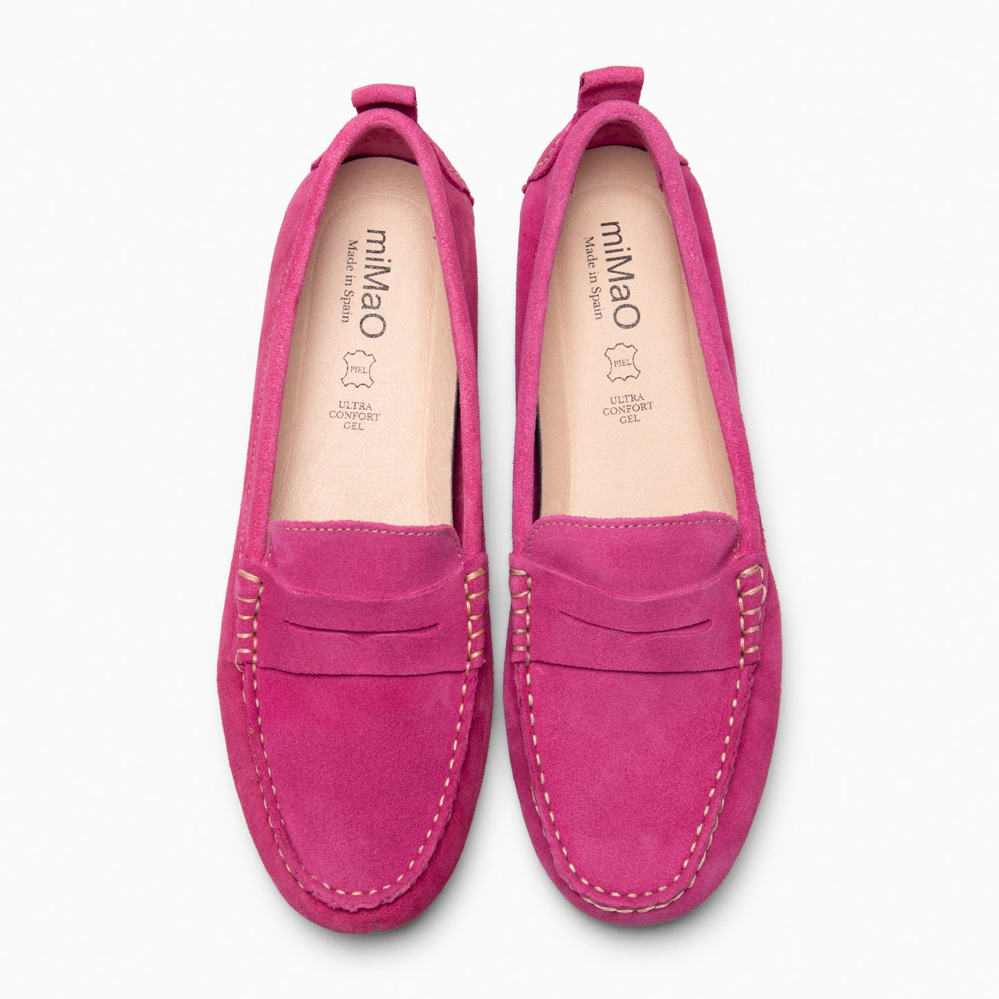 MONTEZ – Mocasín plano FUCSIA