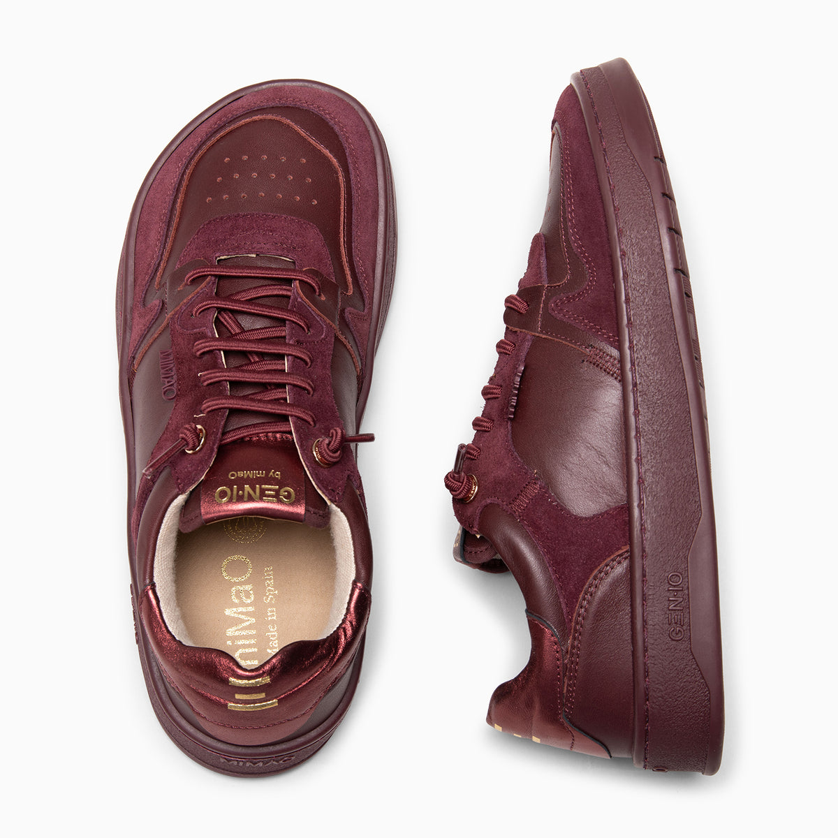 GEN-IO - Zapatillas baresoft BURDEOS