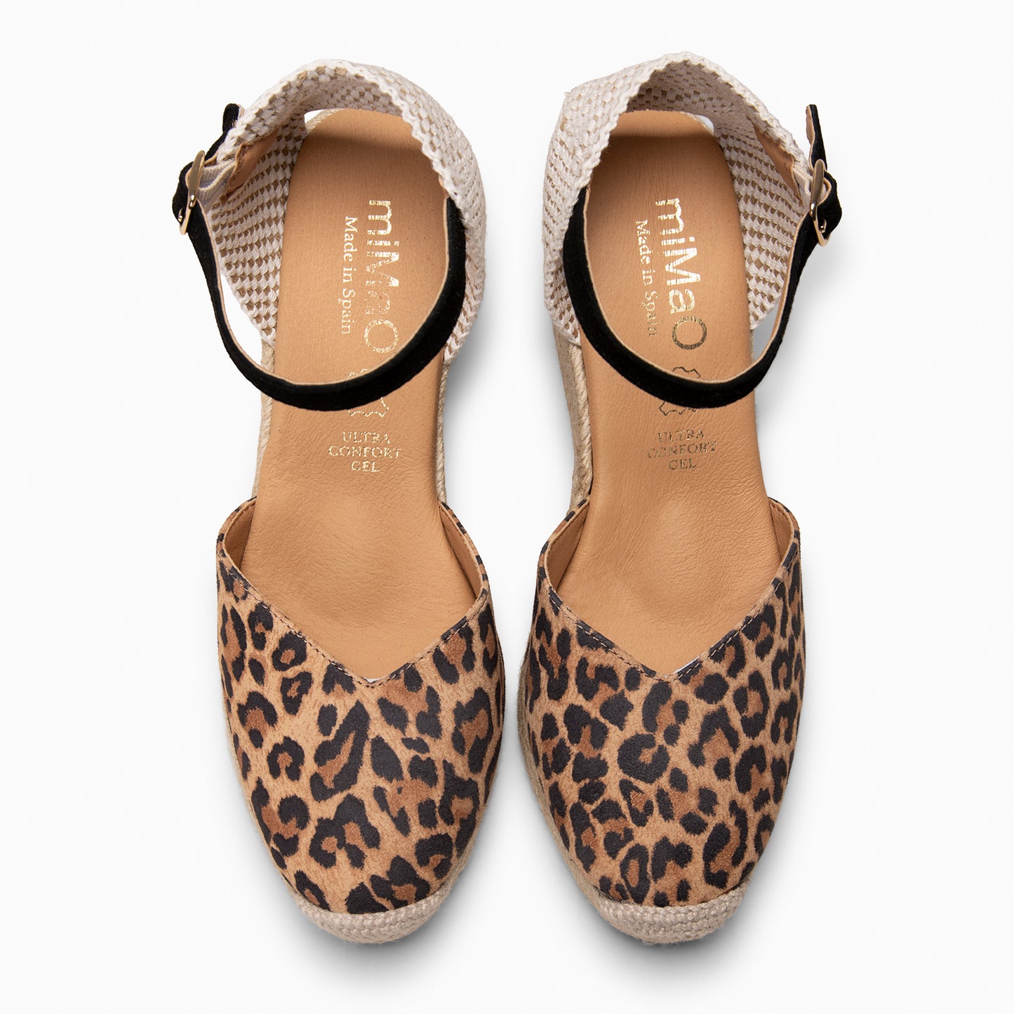 NERJA – Cuñas altas de esparto LEOPARDO
