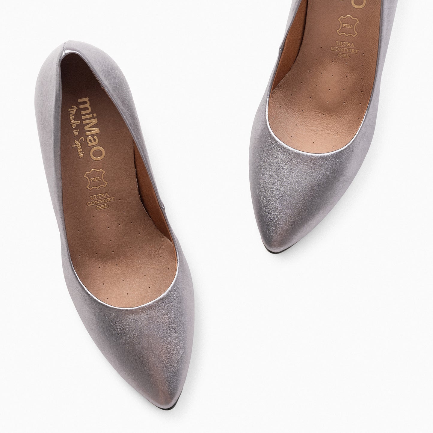 URBAN  SPLASH - Zapatos de tacón con piel metalizado en ROCA