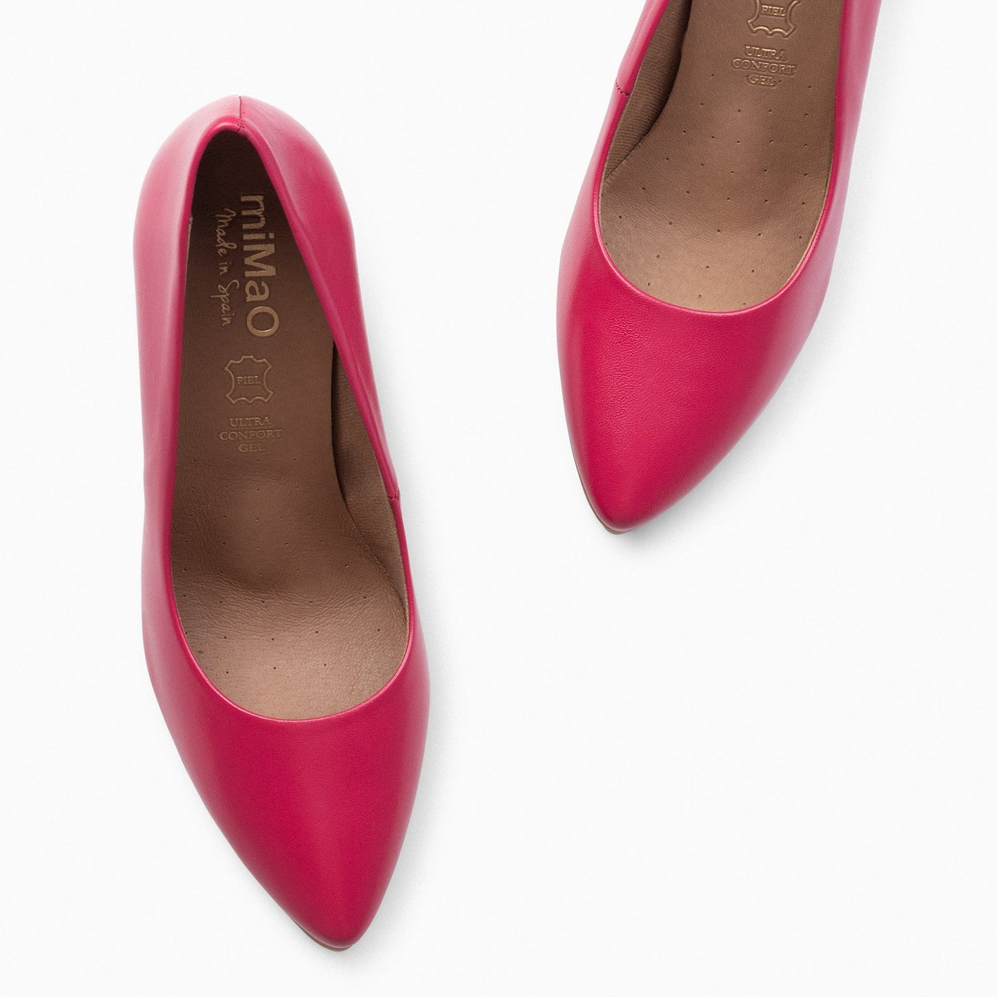 URBAN SALON – Chaussures à talons en nappa FUCHSIA