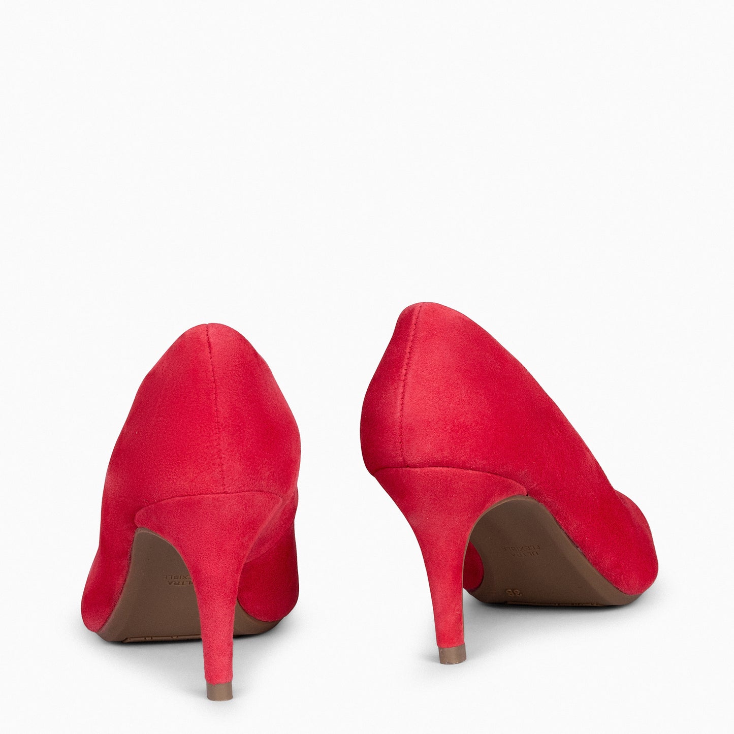 STILETTO - Escarpins ROUGES à talons aiguilles