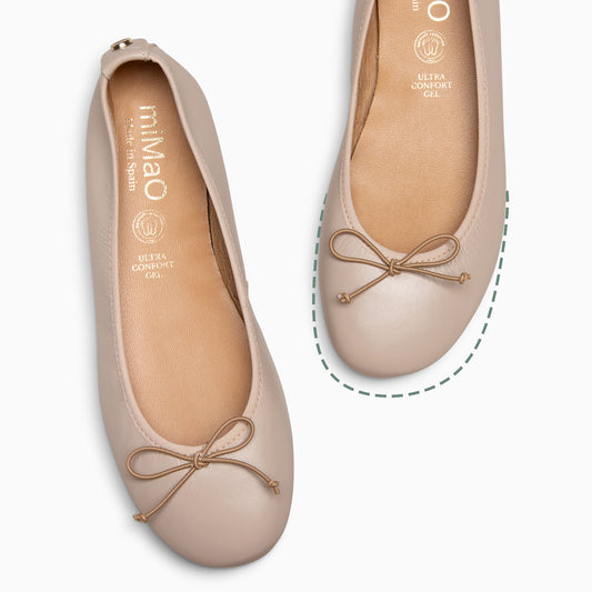 CAMPANILLA - BAILARINA ESTILO BAREFOOT BEIGE