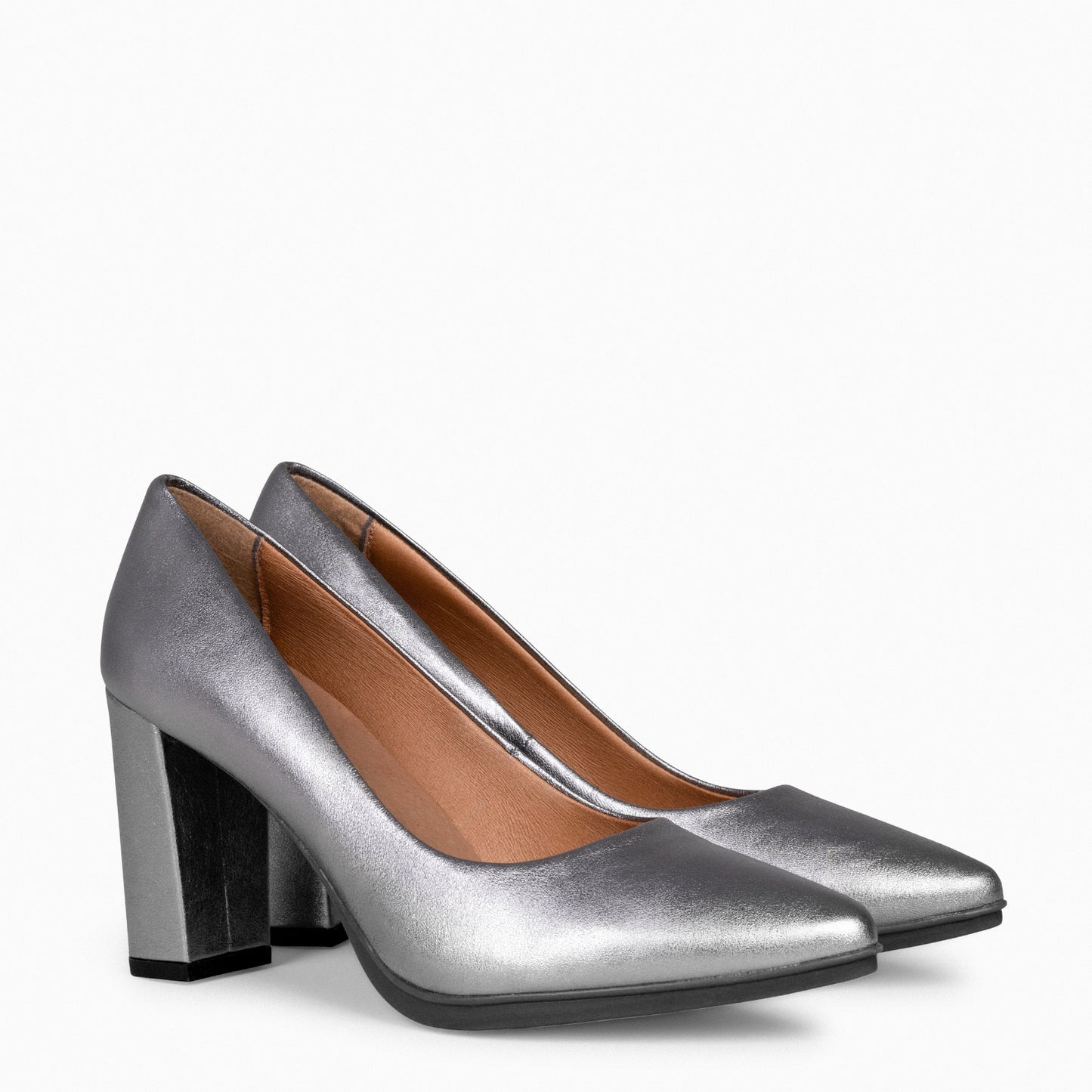 URBAN  SPLASH - Zapatos de tacón con piel metalizado en ROCA