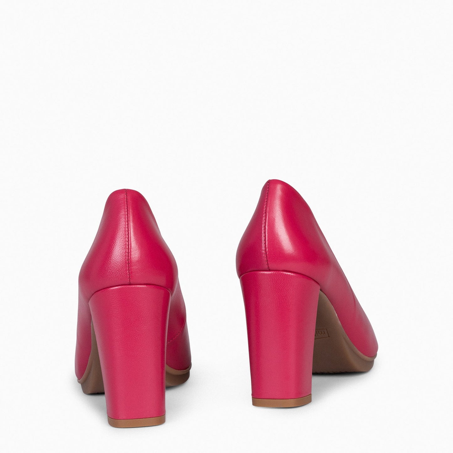 URBAN SALON – Chaussures à talons en nappa FUCHSIA