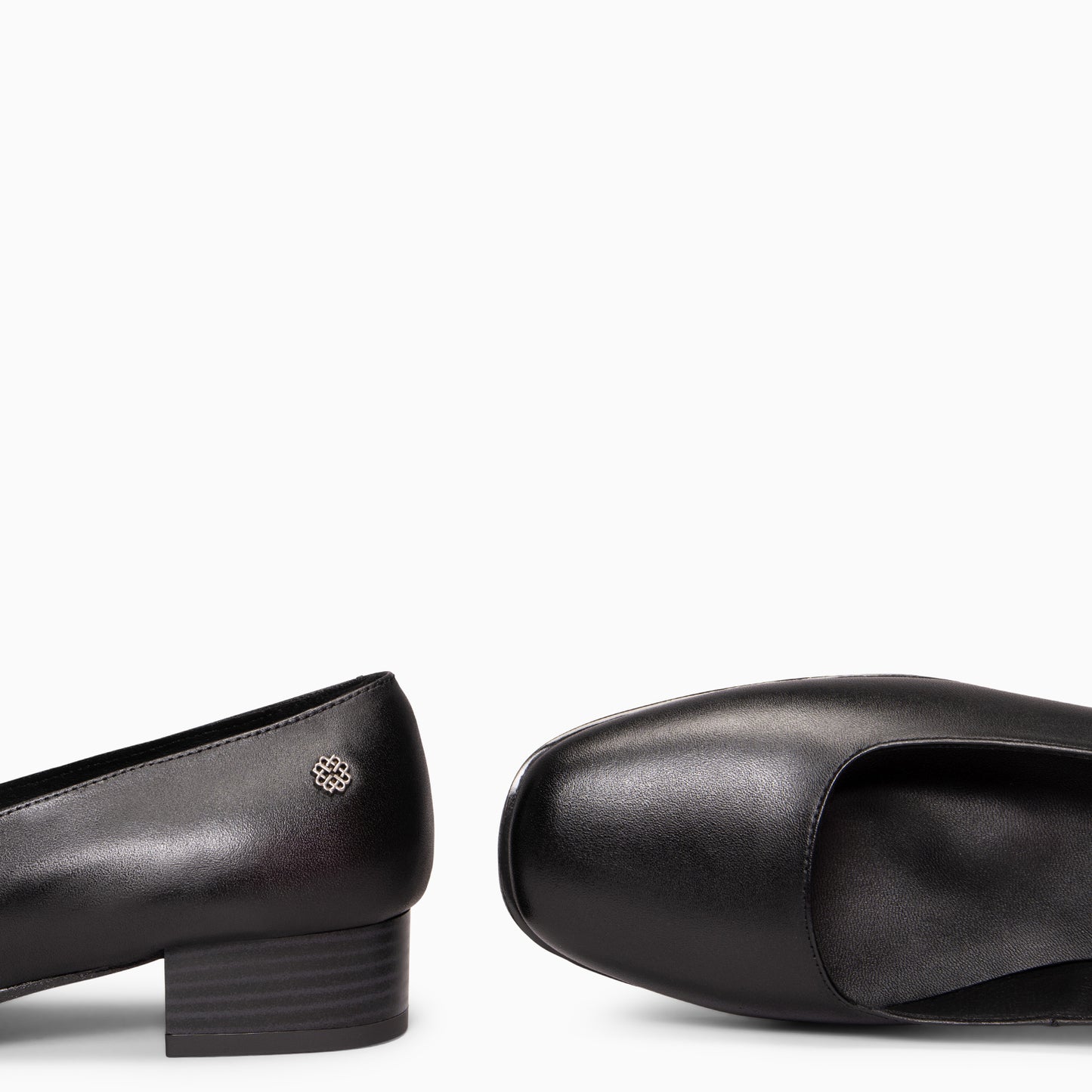 URBAN WIN – Zapato urban de punta cuadrada NEGRO