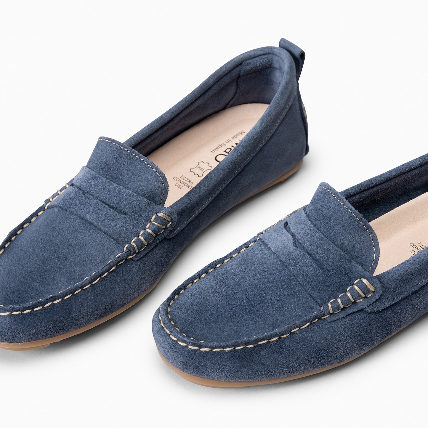 MONTEZ – Mocasín plano con plantilla extraíble JEANS