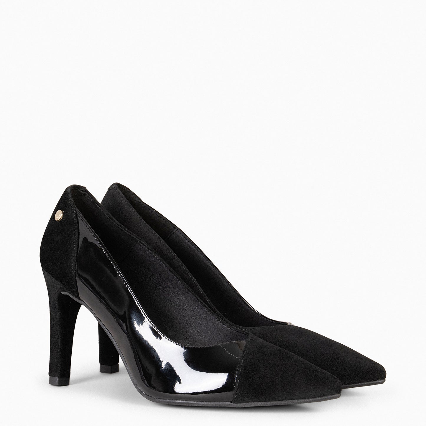 GLAM – Zapatos elegantes de tacón alto  NEGRO CHAROL