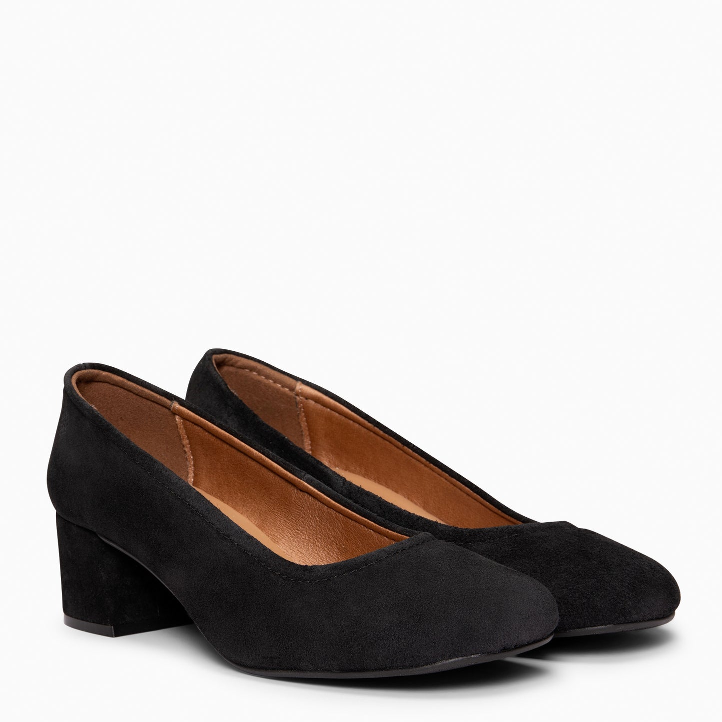 URBAN BARESOFT - Zapatos de salón de tacón ancho NEGRO