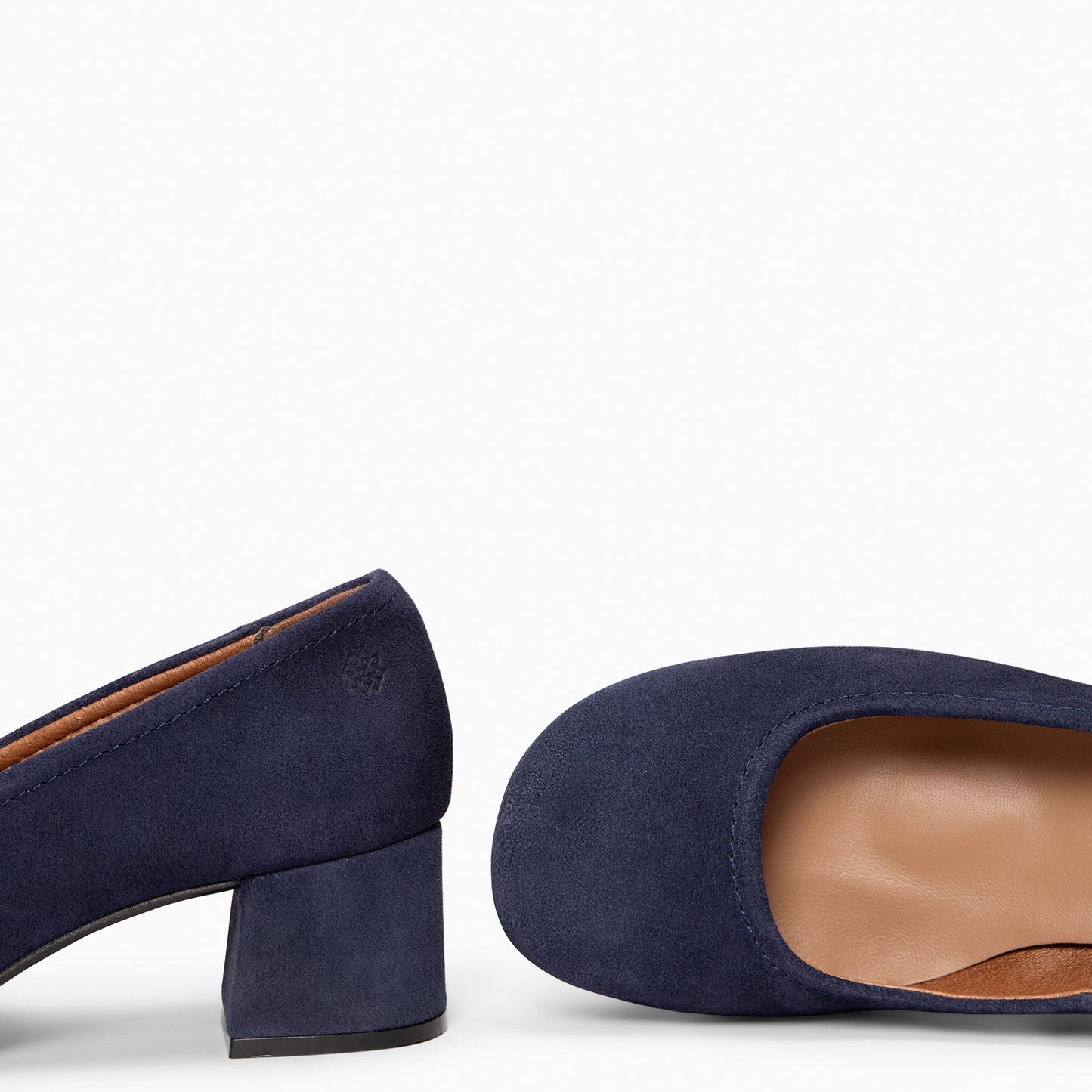 URBAN BARESOFT - Zapatos de salón de tacón ancho MARINO