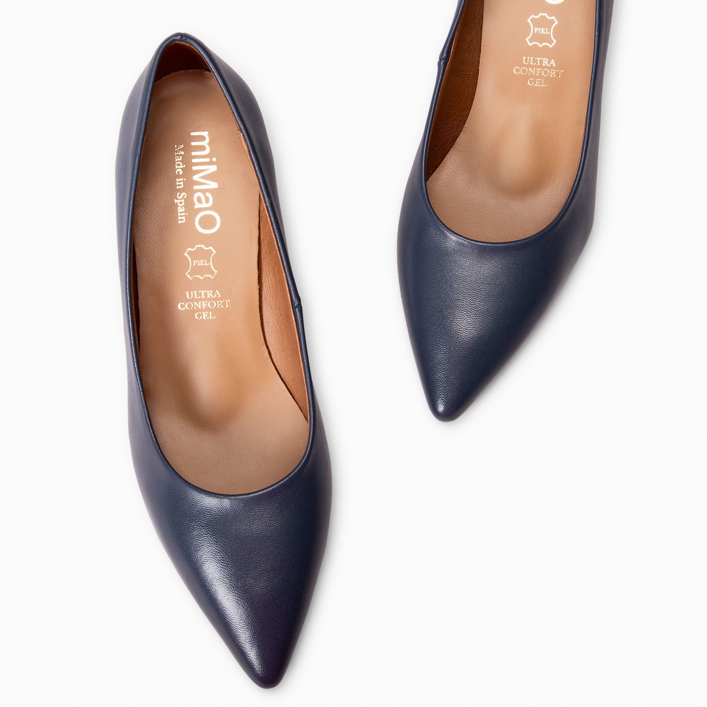 URBAN KITTEN - Zapatos con tacón de chupete de napa MARINO