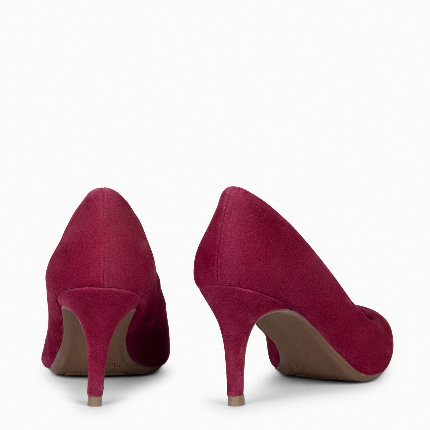 STILETTO – Zapato de tacón de aguja GRANATE