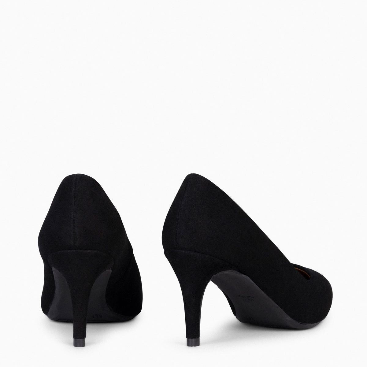 STILETTO – Zapato de tacón de aguja NEGRO