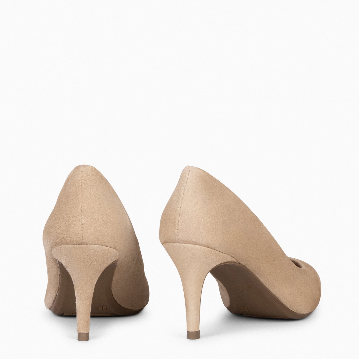 STILETTO – Zapato de tacón de aguja TAUPE