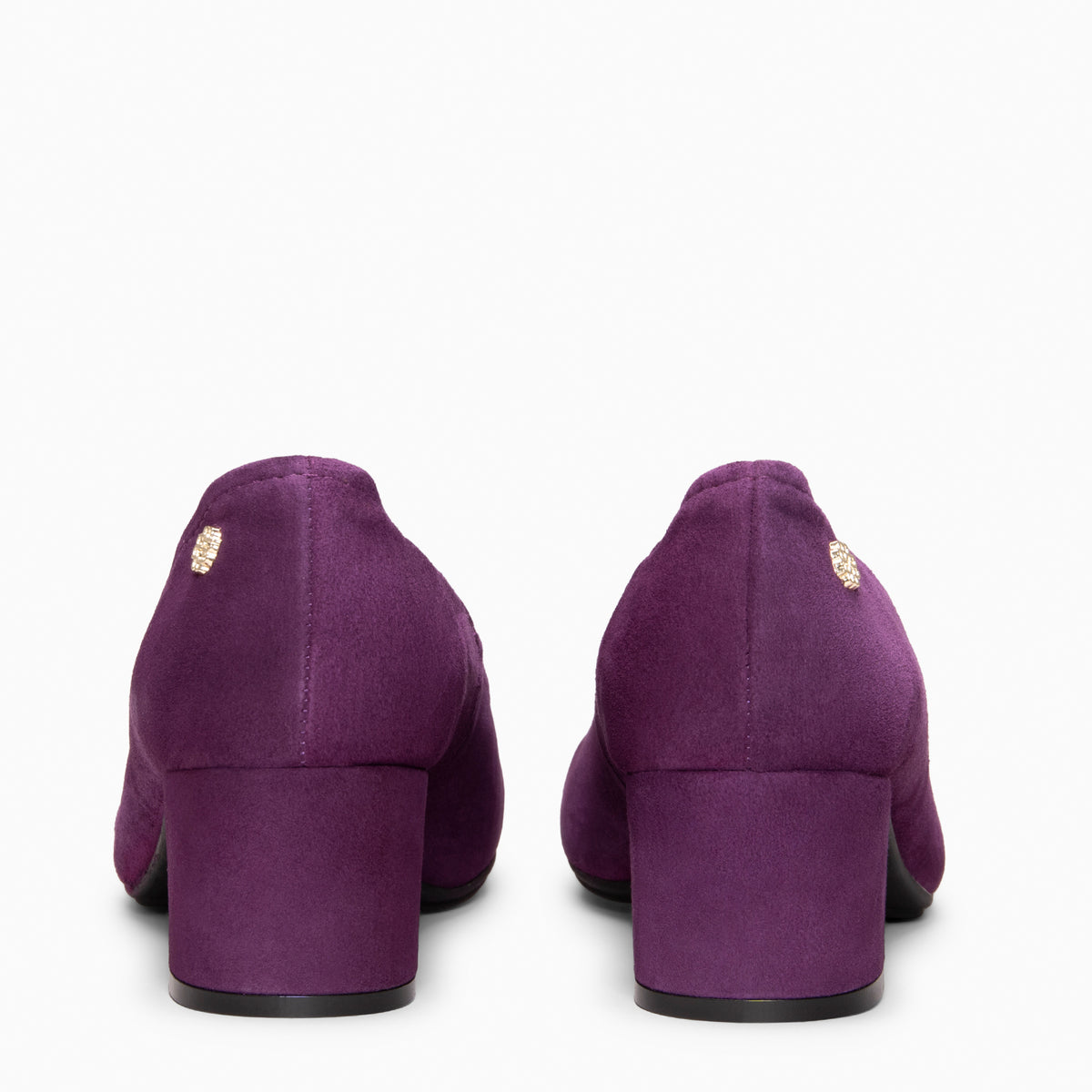 URBAN BARESOFT - Zapatos de salón de tacón ancho  MORADO