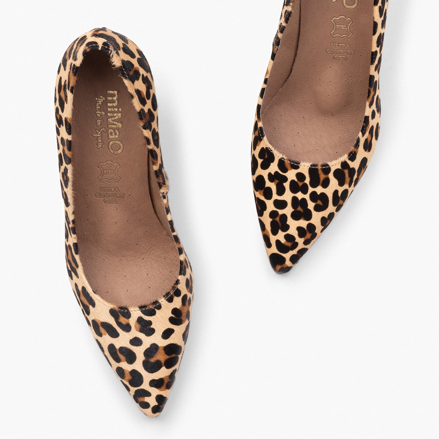 STILETTO - Zapatos de tacón de aguja LEOPARDO