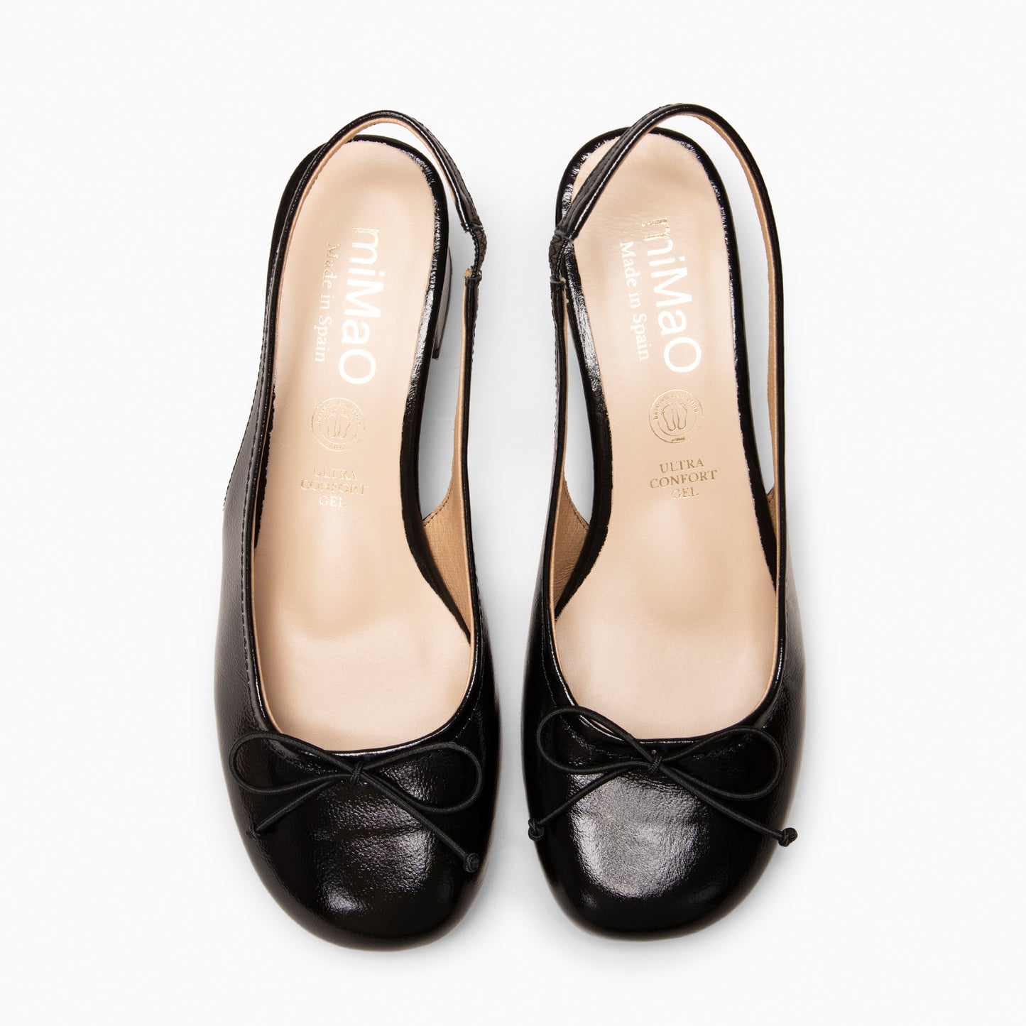 DOROTHY - Zapatos de tacón destalonado Baresoft NEGRO