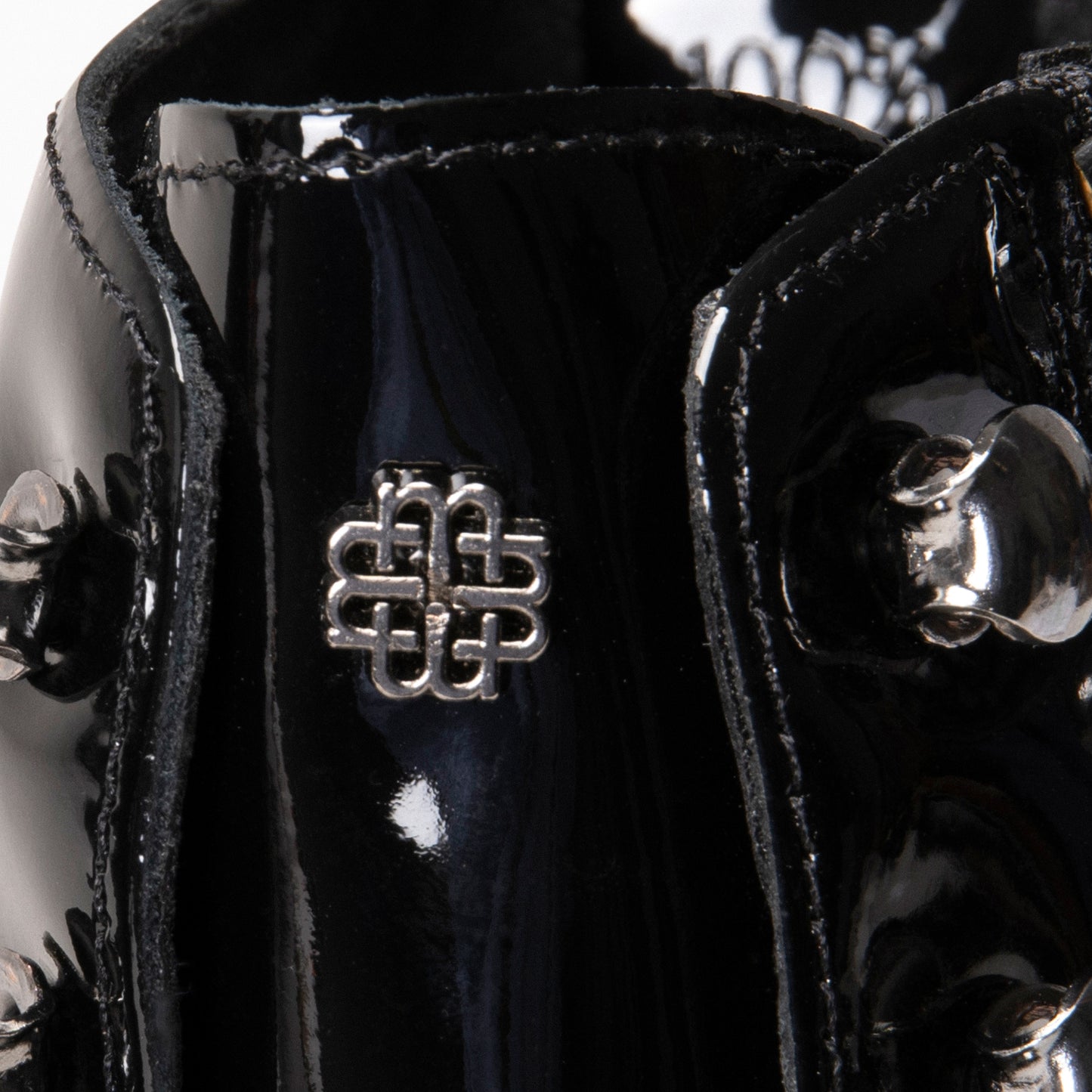 MILITAR – Botas militares de mujer NEGRO CHAROL