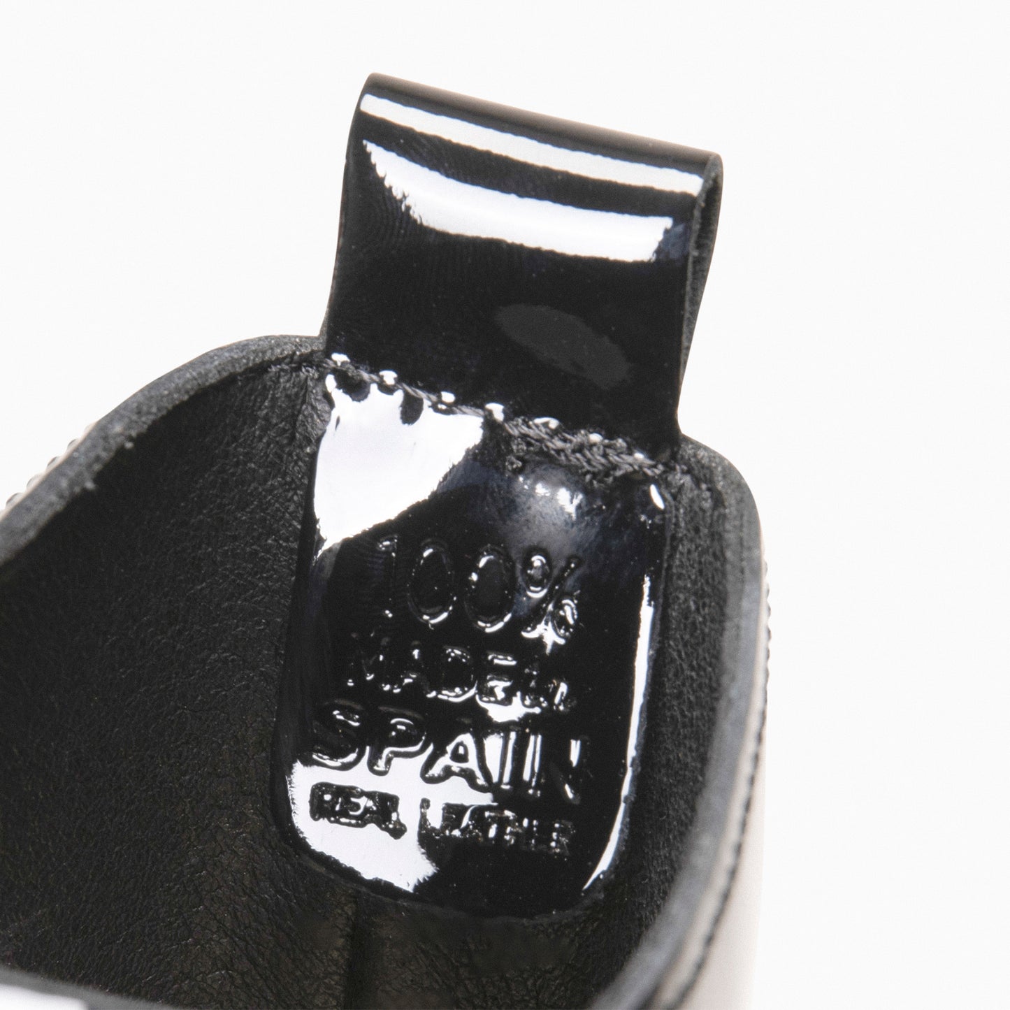 MILITAR – Botas militares de mujer NEGRO CHAROL