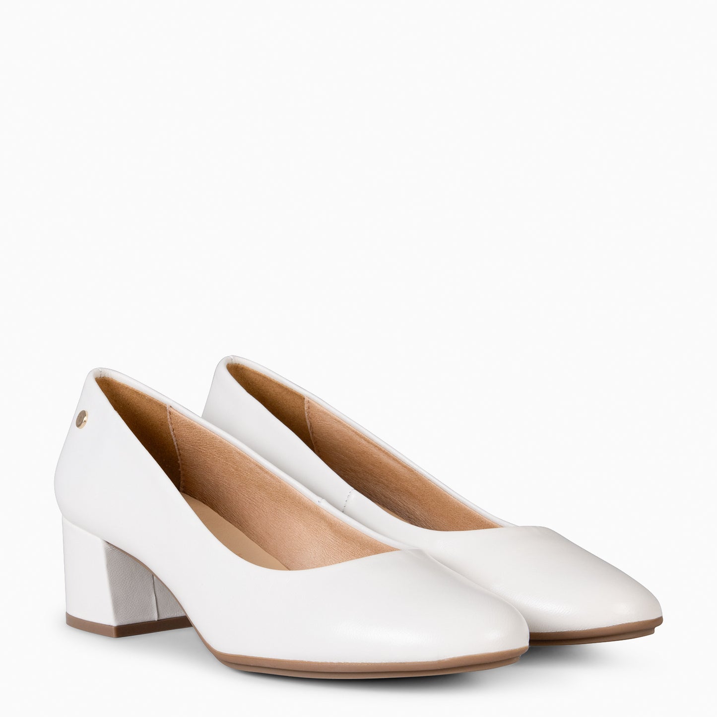 REDONDO SALON - Zapatos de tacón bajo de napa SALINAS