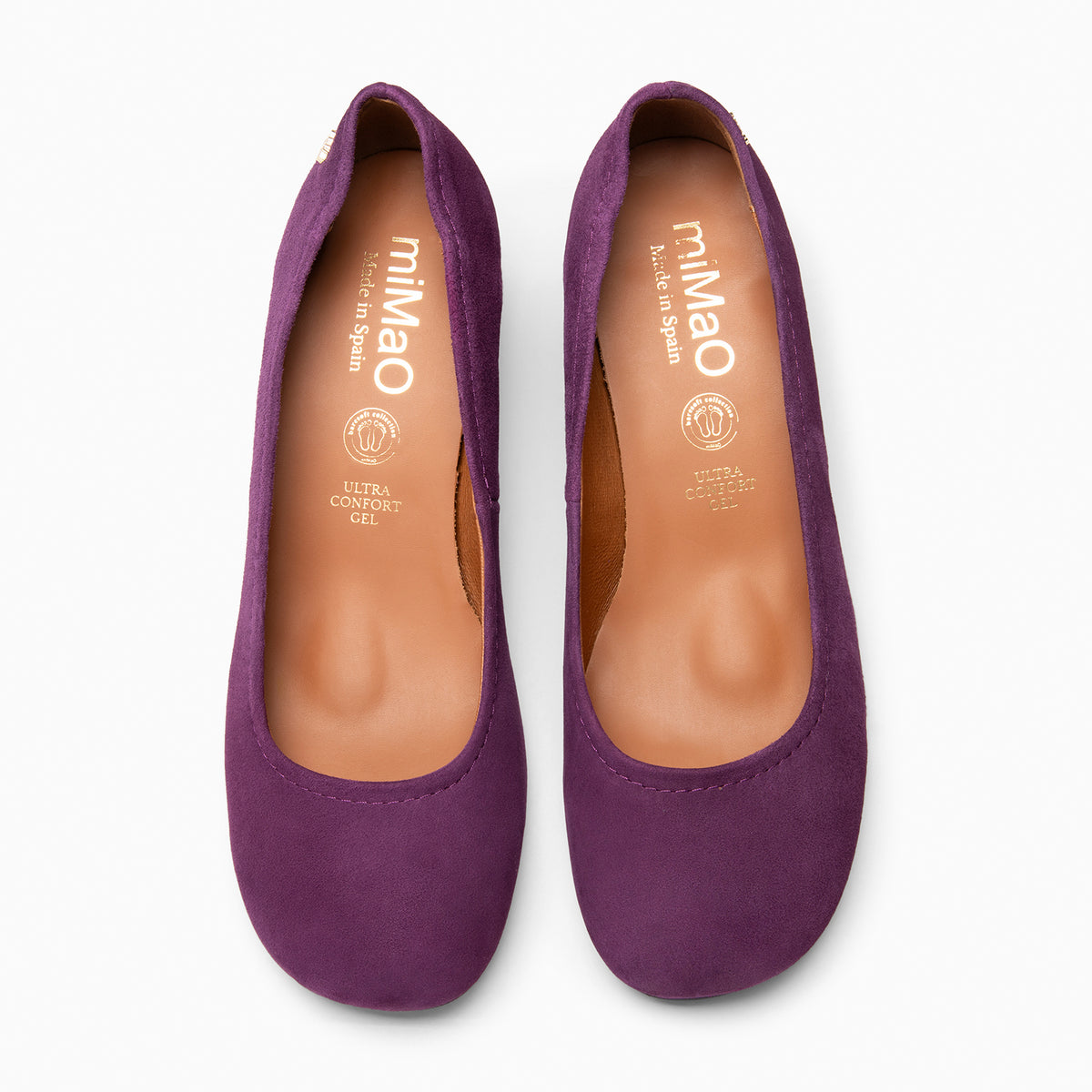 URBAN BARESOFT - Zapatos de salón de tacón ancho  MORADO