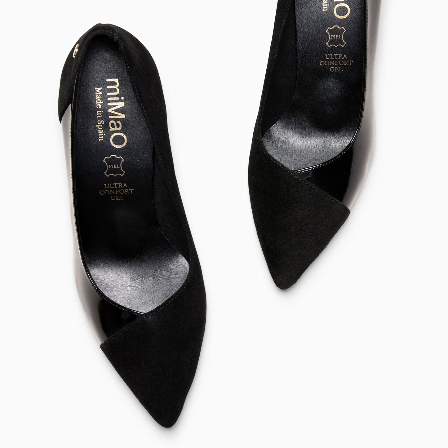 GLAM – Zapatos elegantes de tacón alto  NEGRO CHAROL