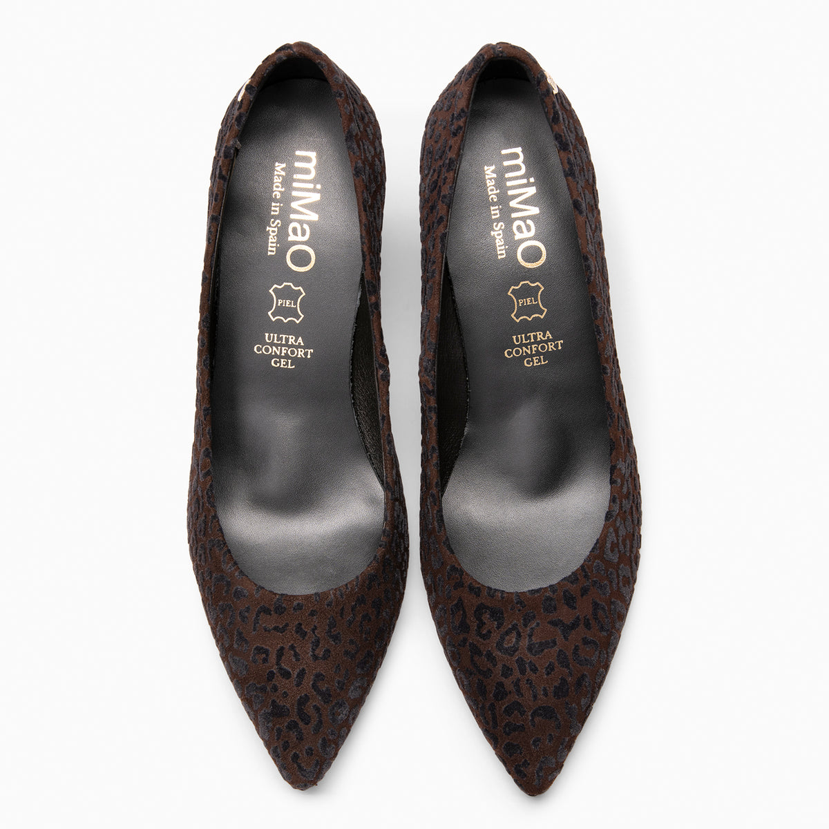 STILETTO - Zapatos de tacón de aguja LEOPARDO