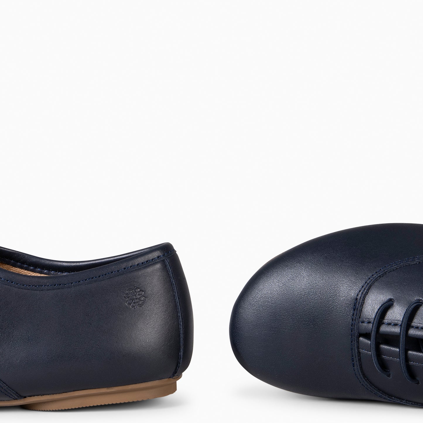 IRIA - Zapatillas Baresoft con Cordones Elásticos  MARINO