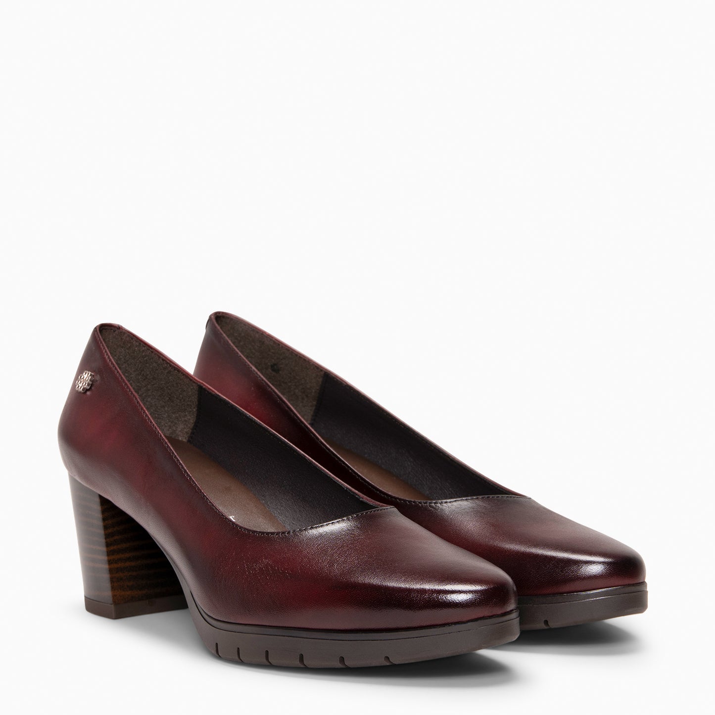URBAN TREND S - Zapatos de tacón y plataforma BURDEOS