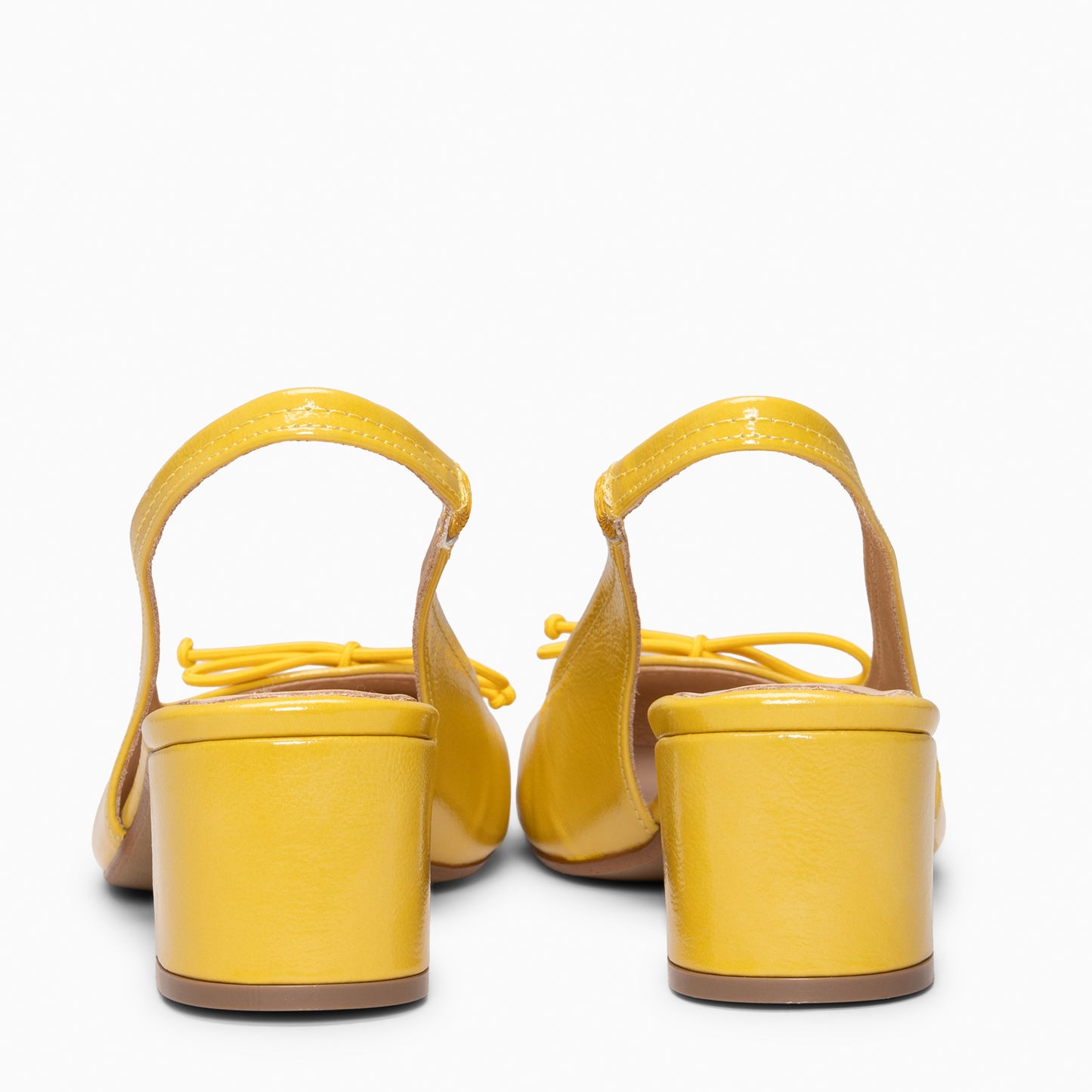 DOROTHY - Zapatos de tacón destalonado Baresoft AMARILLO