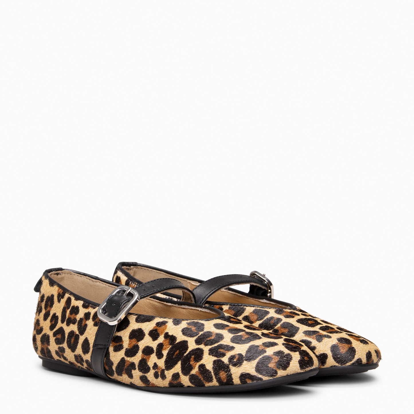 ALHELI – Merceditas con tira ajustable LEOPARDO