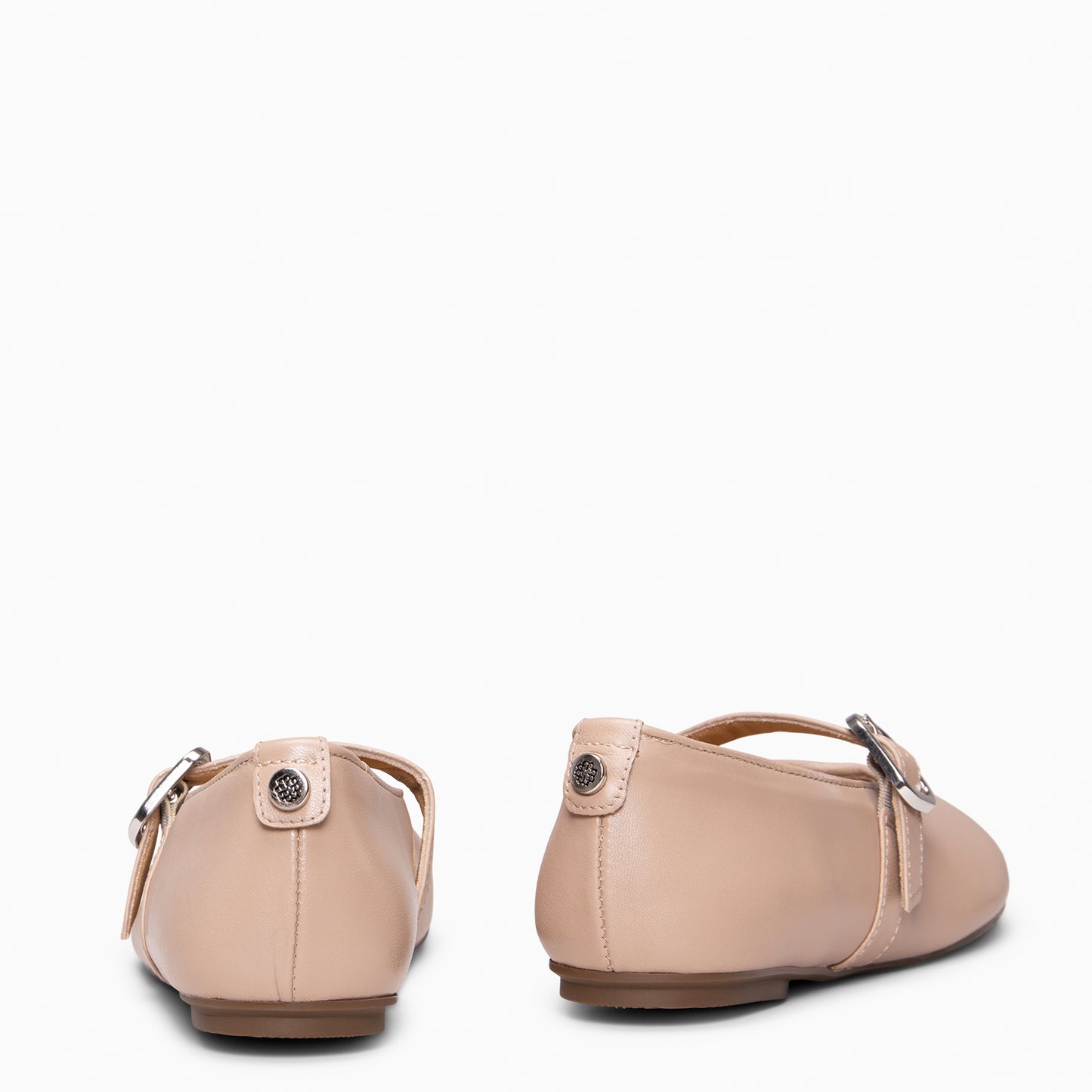 ALHELI – Merceditas con tira ajustable NUDE