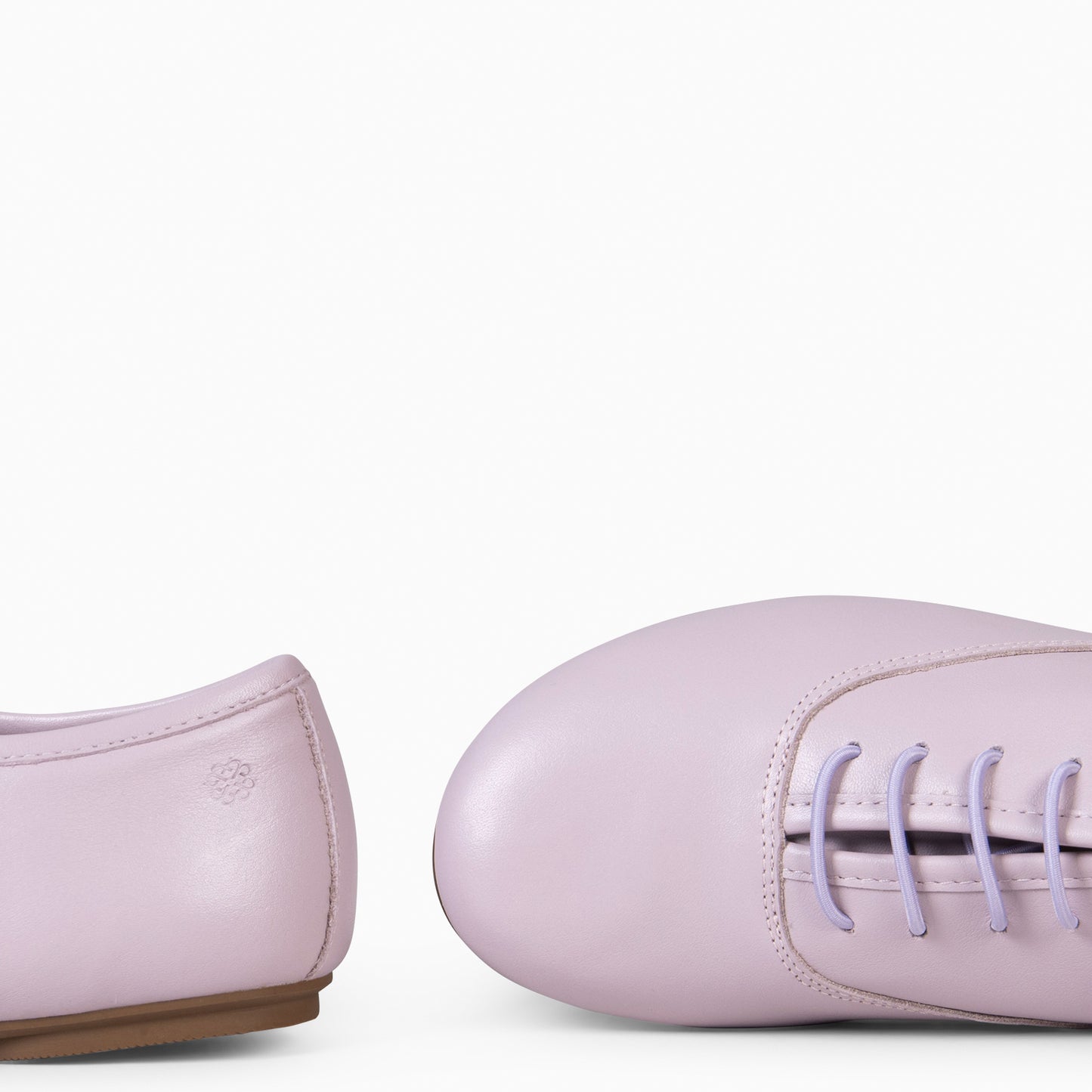 IRIA - Zapatillas Baresoft con Cordones Elásticos  MALVA