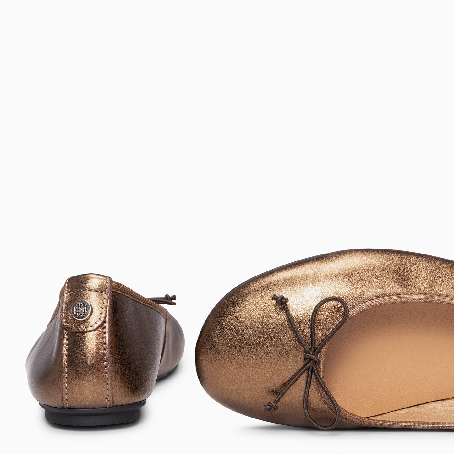 CAMPANILLA – BAILARINA BARESOFT CON LAZO COBRE