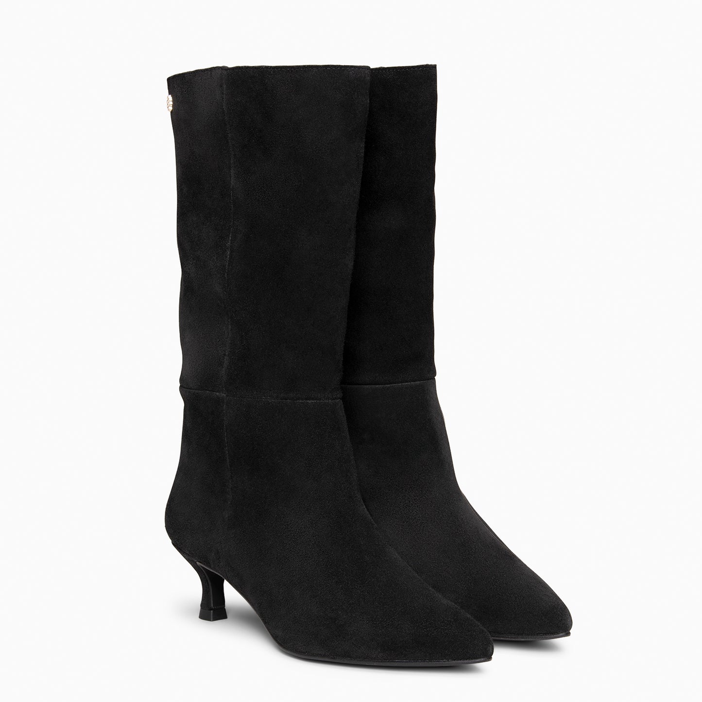 IMPERIAL - Botas con tacón kitten NEGRO