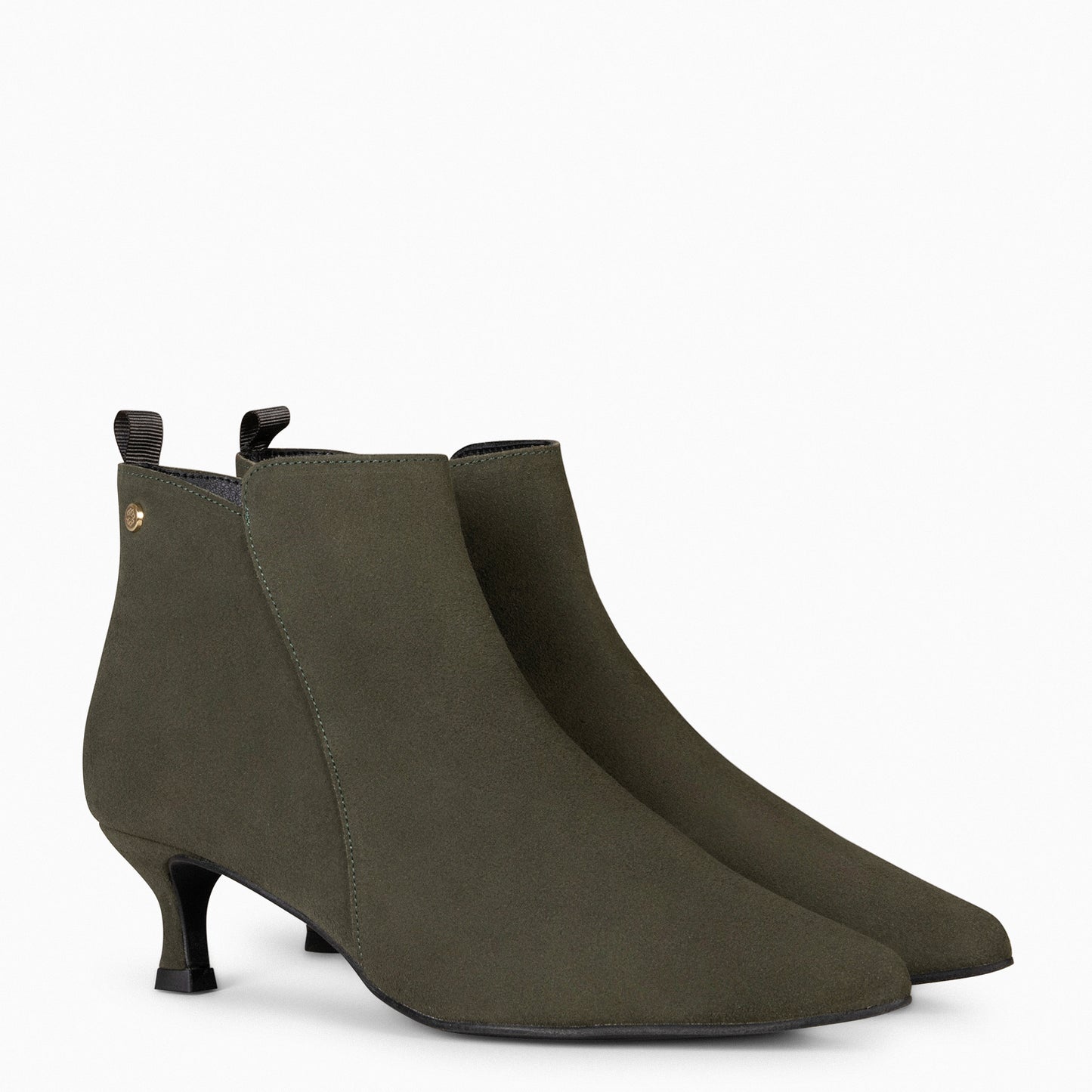 ROYAL – Bottines à petit talon VERT