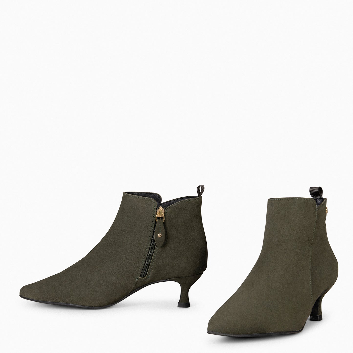 ROYAL – Bottines à petit talon VERT